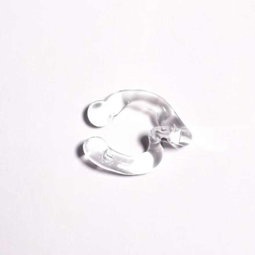 Earcuff Interconexión Transparente