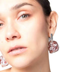 Aretes Soplo M Morado