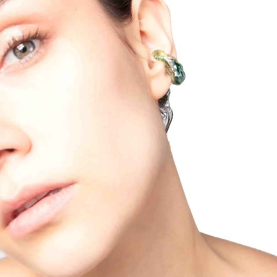 Earcuff Soplo Verde