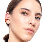 Earcuff Remolino Ámbar