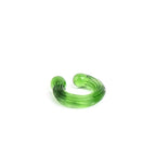 Earcuff Remolino Verde