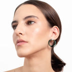 Aretes Remolino Turquesa