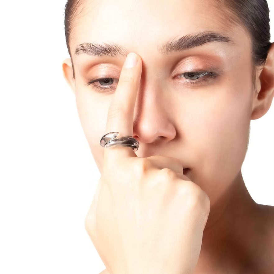 Anillo Soplo Remolino Humo