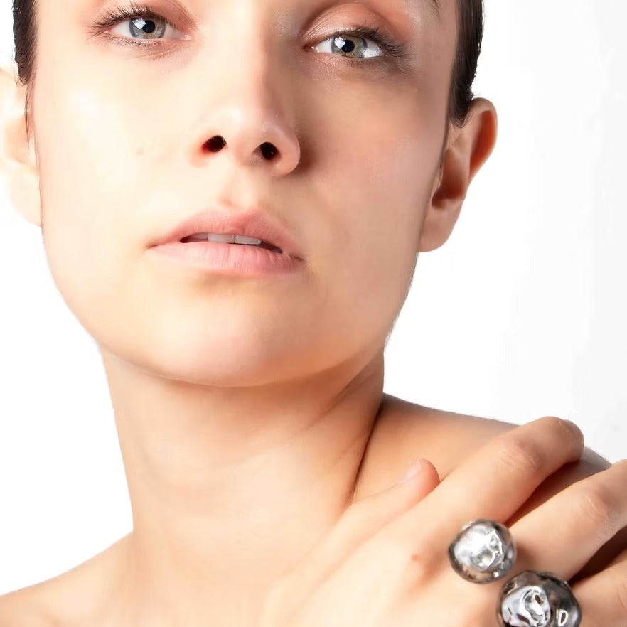 Anillo Soplo Doble Humo