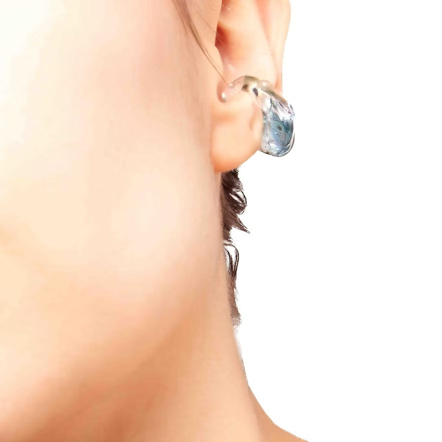 Earcuff Soplo Azul