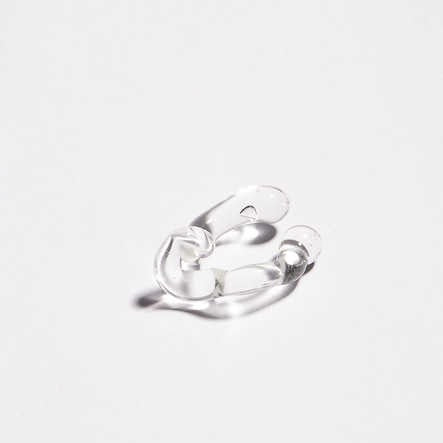 Earcuff Interconexión Transparente