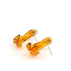 Aretes Remolino Ámbar