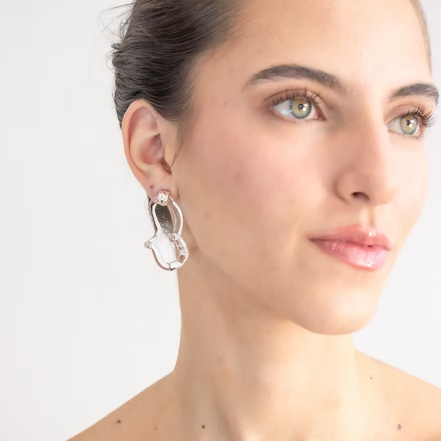Aretes Interconexión M Transparentes