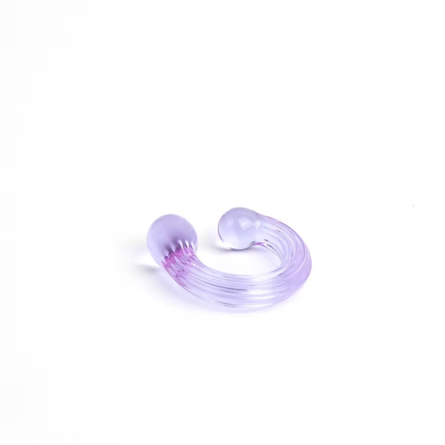 Earcuff Remolino Lila