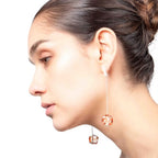Aretes Soplo S Rojo