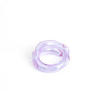 Anillo Remolino Lila
