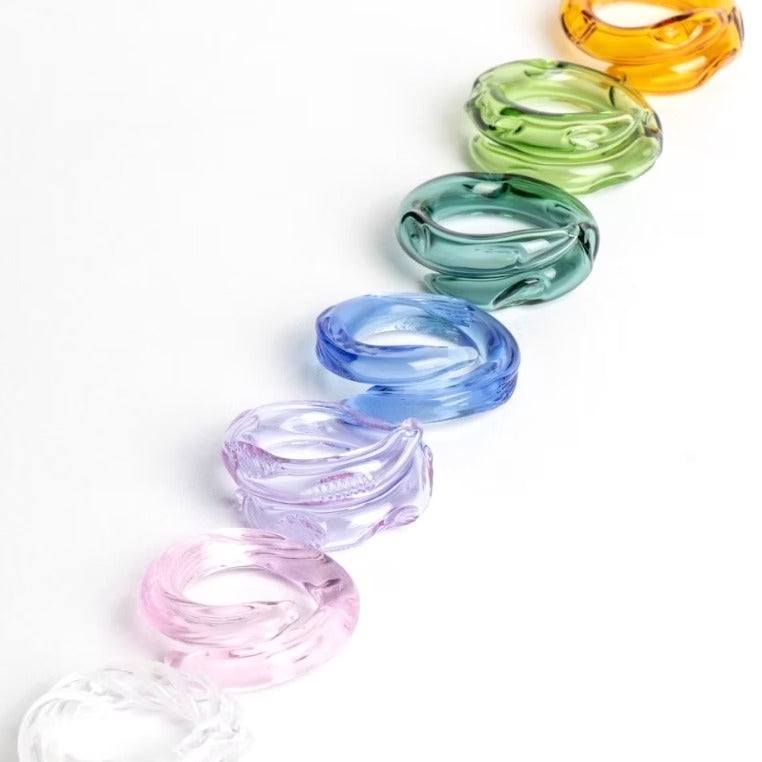 Anillo Remolino Blanco