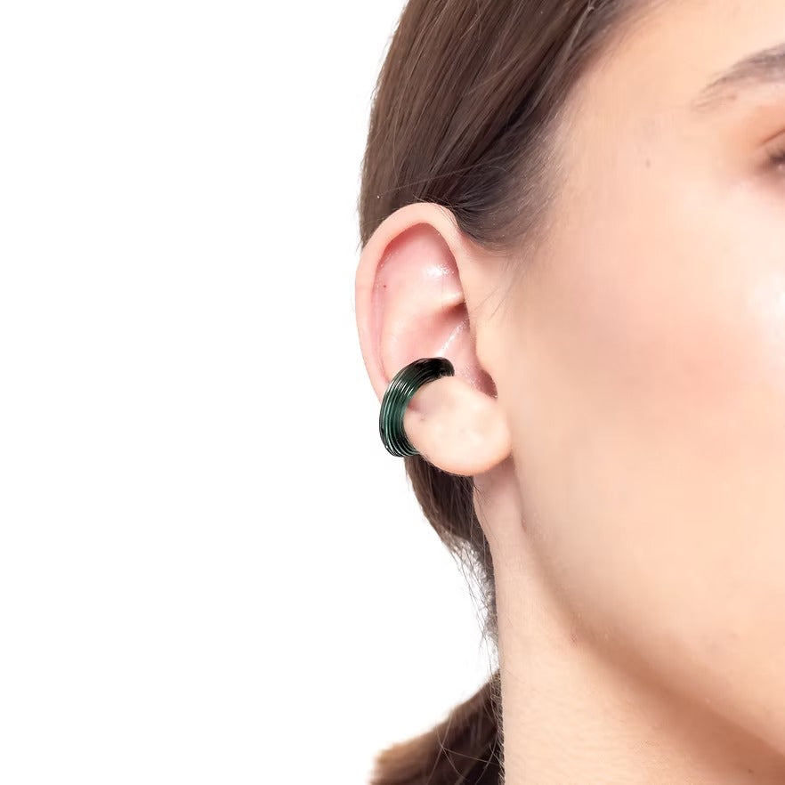 Earcuff Remolino Turquesa