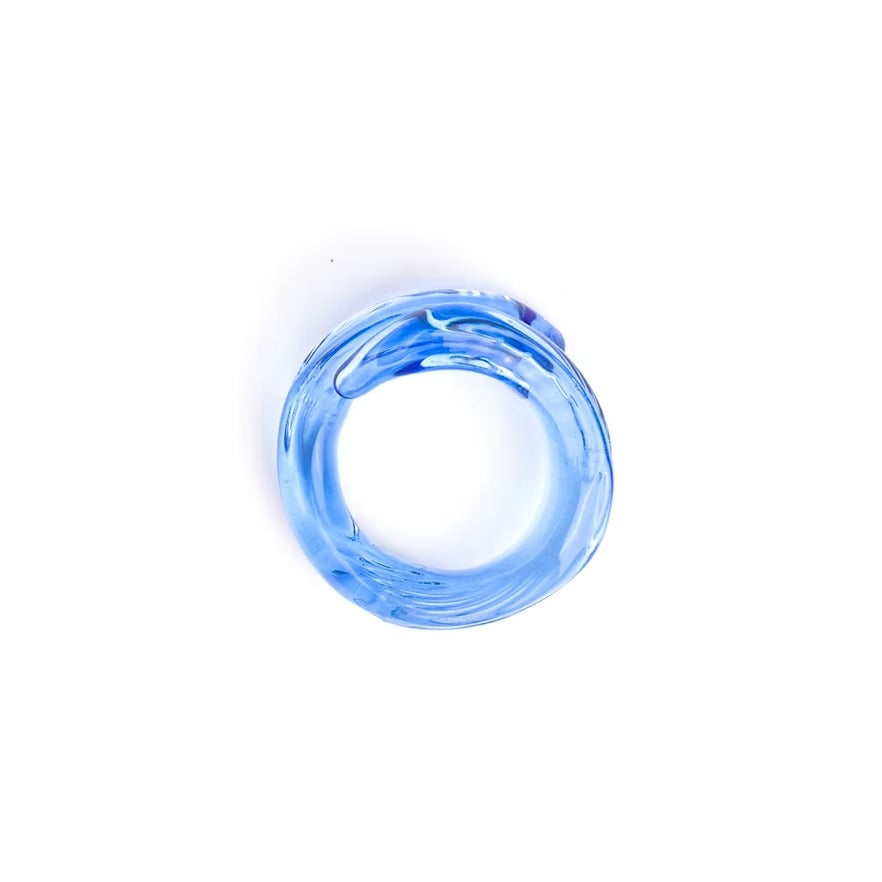 Anillo Remolino Azul
