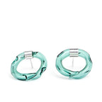 Aretes Remolino Turquesa