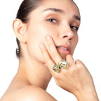 Anillo Soplo Doble Verde