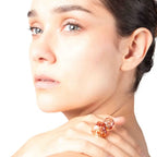 Anillo Soplo Doble Rojo