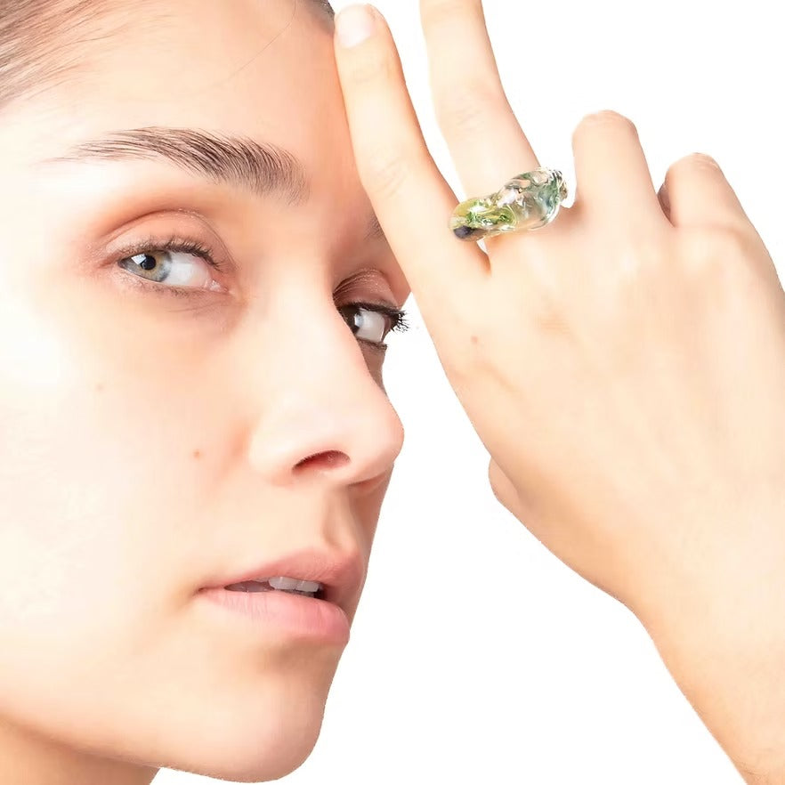 Anillo Soplo Verde