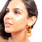 Triple Hoops Ámbar