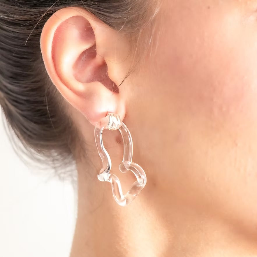 Aretes Interconexión M Transparentes