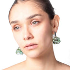 Aretes Soplo M Verde