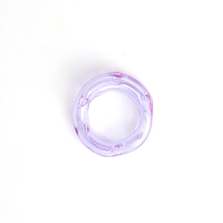 Anillo Remolino Lila