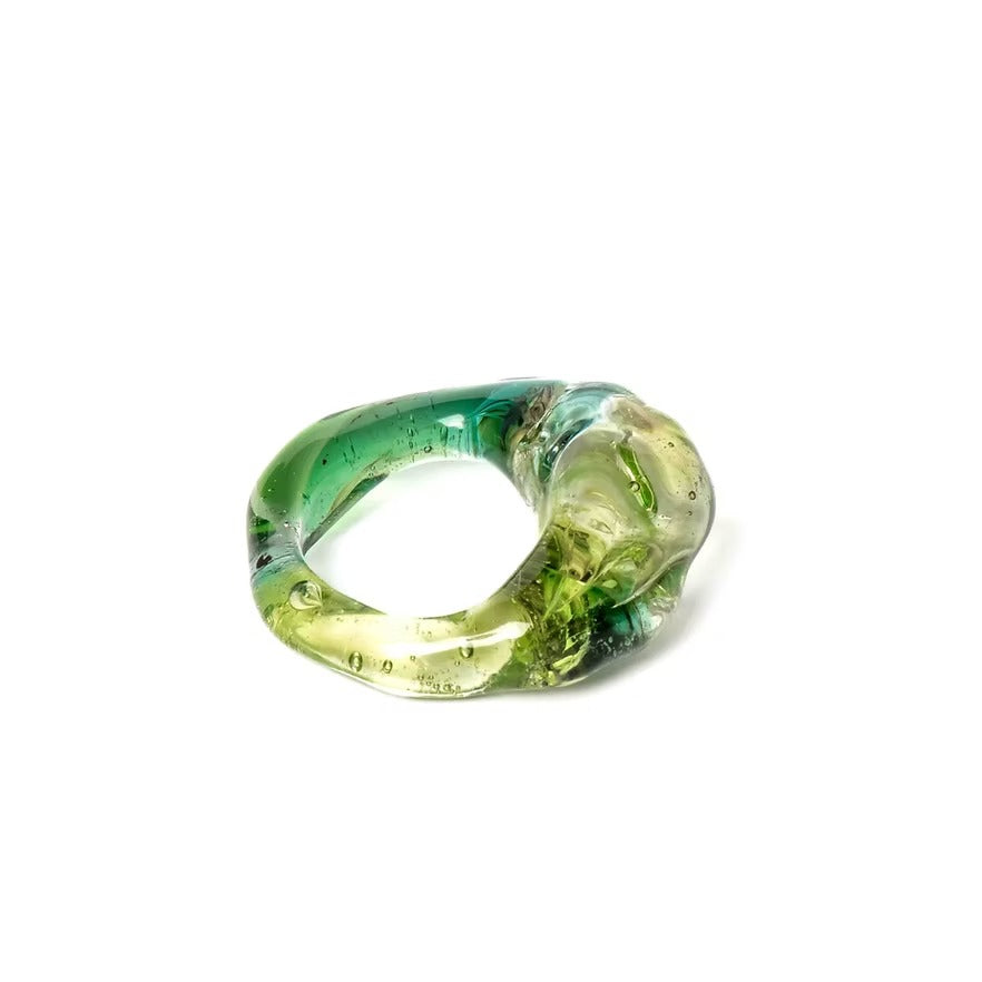 Anillo Soplo Verde
