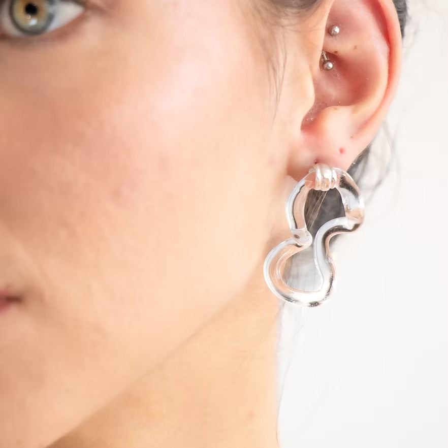 Aretes Interconexión M Transparentes