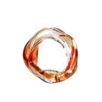 Anillo Soplo Remolino Rojo