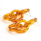 Triple Hoops Ámbar