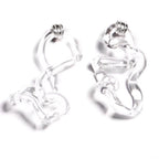 Aretes Interconexión L Transparentes