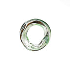 Anillo Soplo Remolino Verde