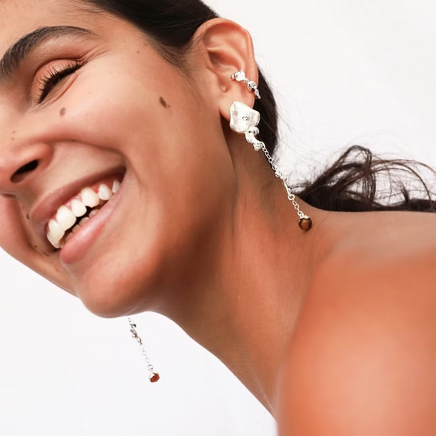 Aretes Sublimación L Ámbar