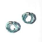 Aretes Remolino Turquesa
