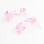 Aretes Remolino Rosado