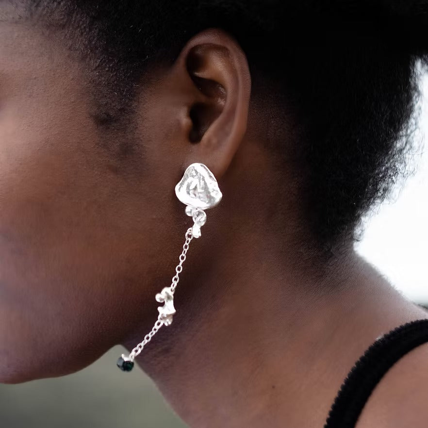 Aretes Sublimación L Turquesa