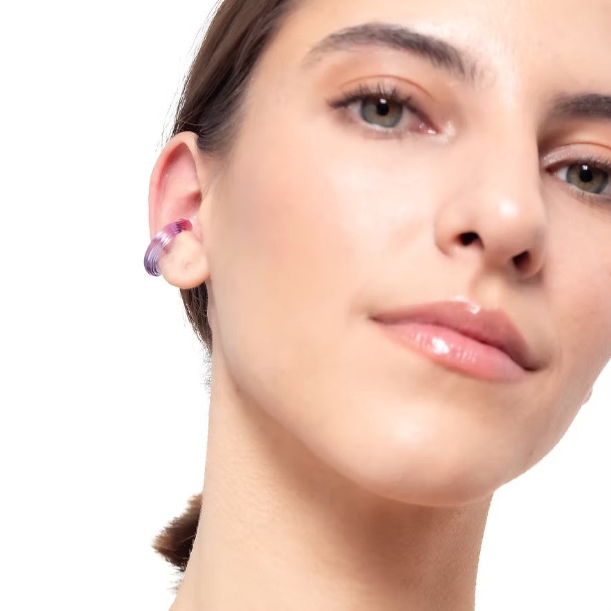 Earcuff Remolino Lila