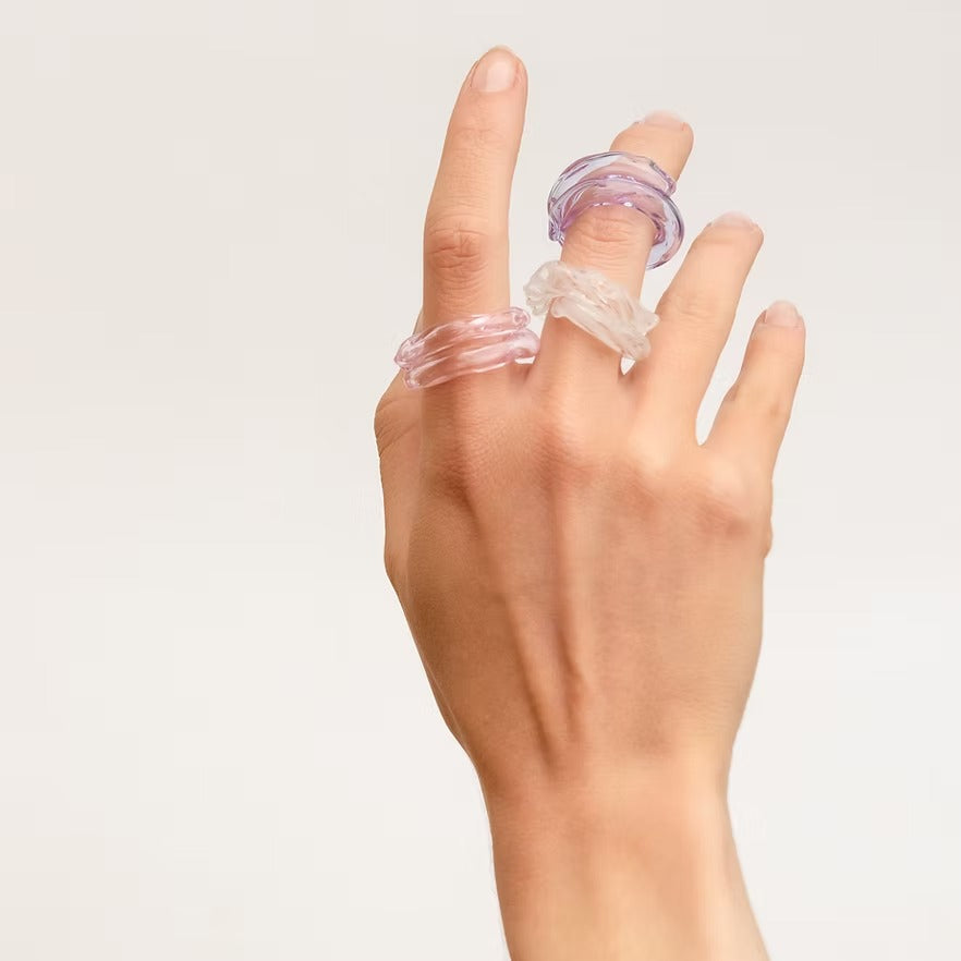 Anillo Remolino Lila